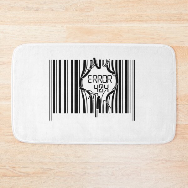 Item preview, Error 404 Barcode On white designed and sold by clubtee.