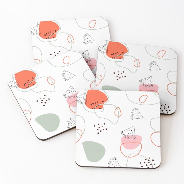 Item preview, Abstract design and doodle watermelon slice  designed and sold by Eshka.