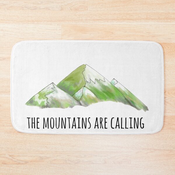 Item preview, The mountains are calling designed and sold by WanderlustBunny.