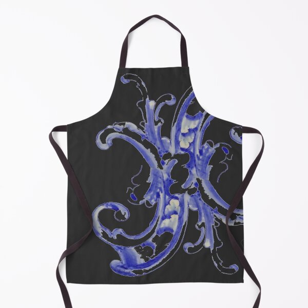Item preview, Baroque scrollwork - Azulejo 1.1 RazMeyrelles 2018 designed and sold by MeyrellesMartin.
