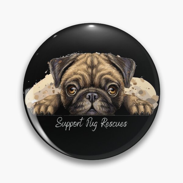 Item preview, Support Pug Rescues designed and sold by kief-clothes.