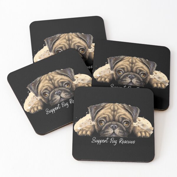 Item preview, Support Pug Rescues designed and sold by kief-clothes.