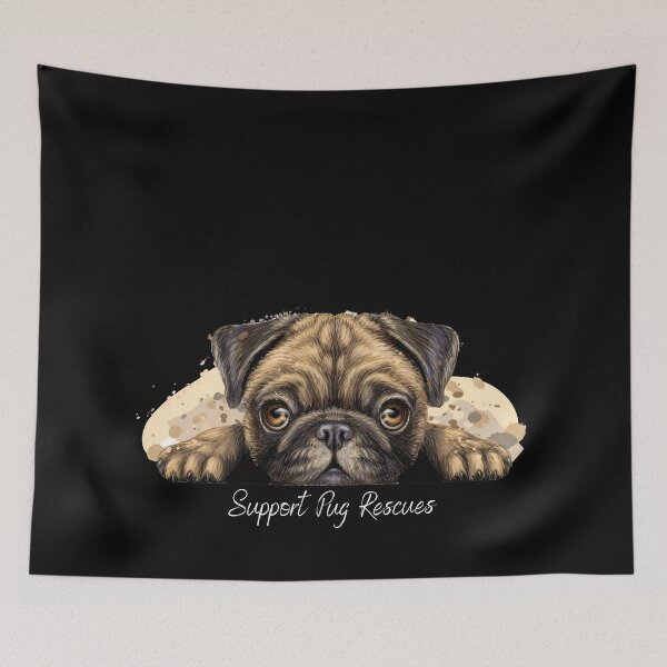 Item preview, Support Pug Rescues designed and sold by kief-clothes.