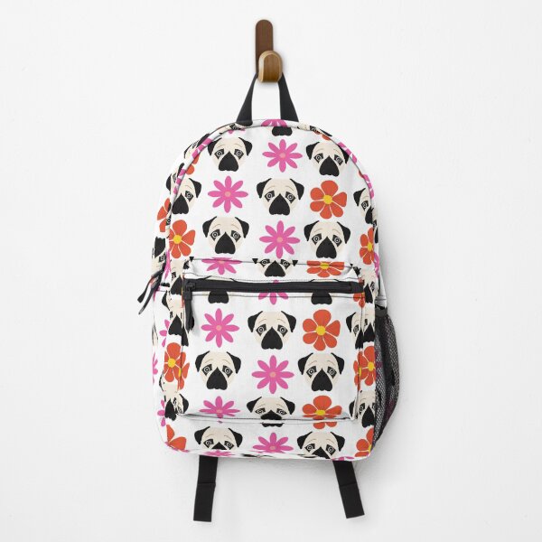 Item preview, pug dog flower face masks designed and sold by alaechamlal.