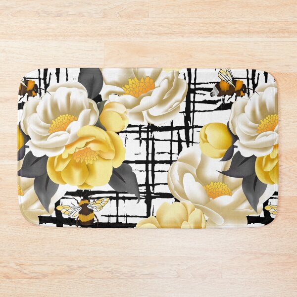Item preview, Yellow Floral Abuzz designed and sold by DavJen.