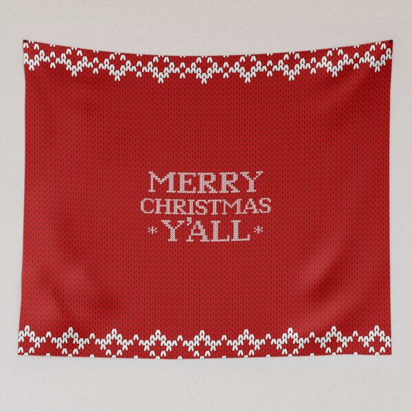 Item preview, Merry Christmas Yall designed and sold by artworkbyrihen.