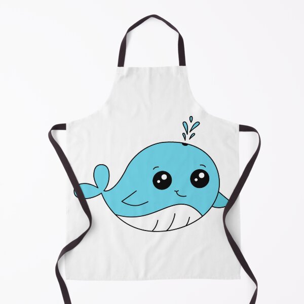 Item preview, Cute baby whale in Kawaii style.  designed and sold by TashaVector.