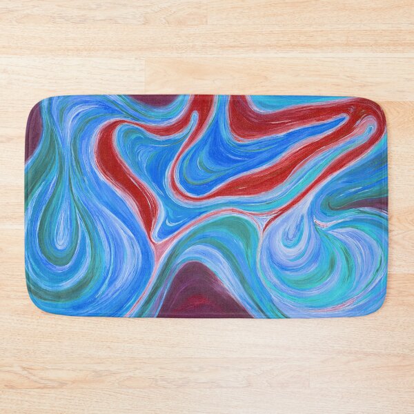 Item preview, Silting up a bay - blue-red version designed and sold by Psychopeeet.