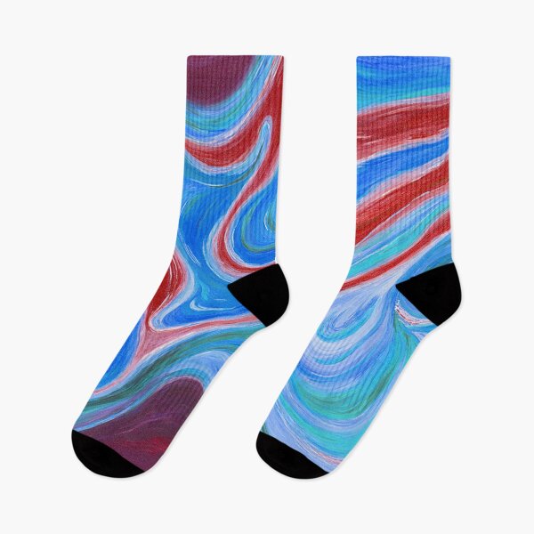 Item preview, Silting up a bay - blue-red version designed and sold by Psychopeeet.
