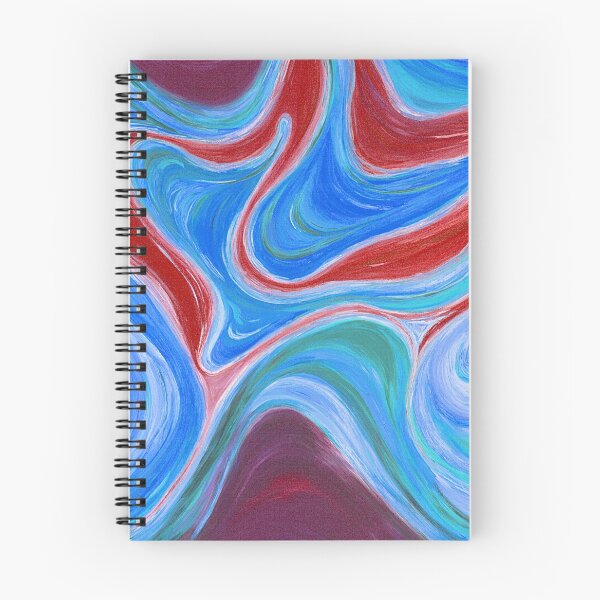 Item preview, Silting up a bay - blue-red version designed and sold by Psychopeeet.