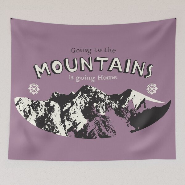 Item preview, Going to the Mountains is going Home designed and sold by studio838.
