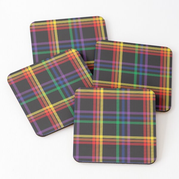 Item preview, Rainbow Glen Plaid Tartan Pattern designed and sold by Siu-Hong Mok.