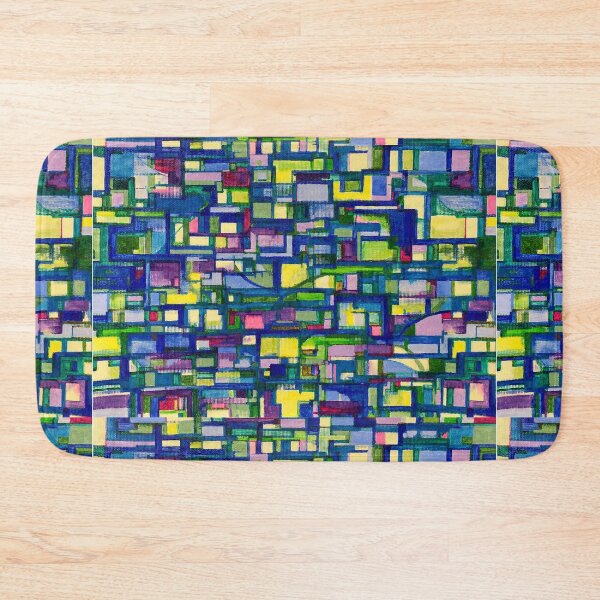 Item preview, Blue grid designed and sold by MuloaniArt.