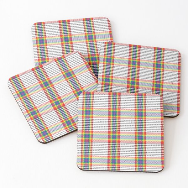 Item preview, Rainbow Glen Plaid Tartan Pattern designed and sold by Siu-Hong Mok.