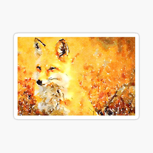 Fox Sticker
