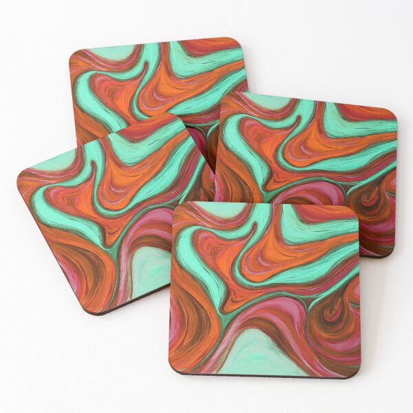 Item preview, Silting up a bay - red-green version designed and sold by Psychopeeet.