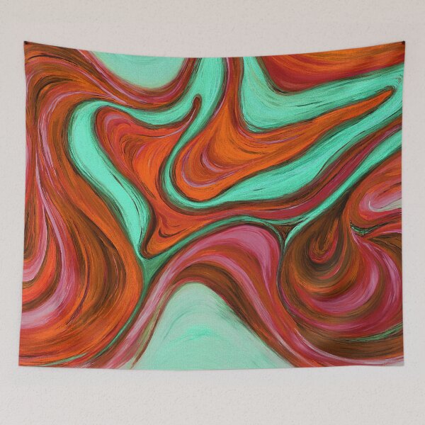 Item preview, Silting up a bay - red-green version designed and sold by Psychopeeet.