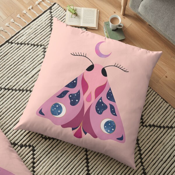 Luna Moth Floor Pillow