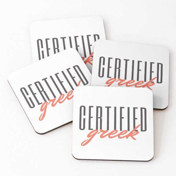 Item preview, Certified Greek designed and sold by TheStudioBee.