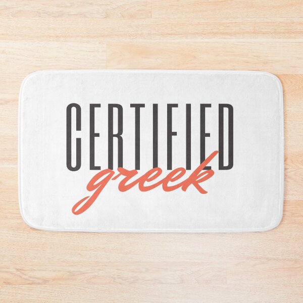 Item preview, Certified Greek designed and sold by TheStudioBee.