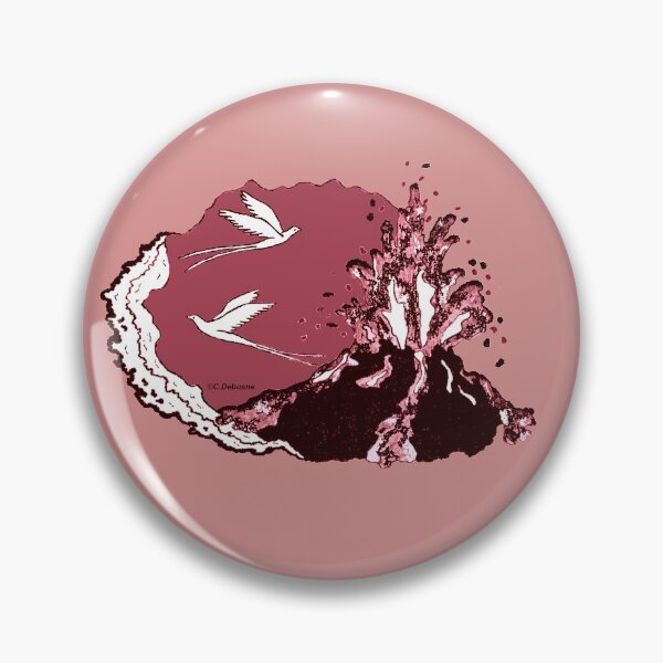 Item preview, Reunion Island. Piton de la Fournaise designed and sold by Catherine Debusne.