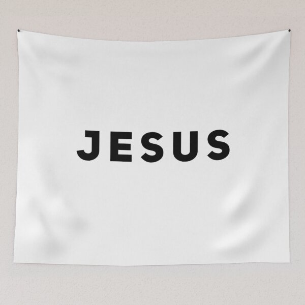 Item preview, Jesus in Big Black Letters designed and sold by bugtalk.