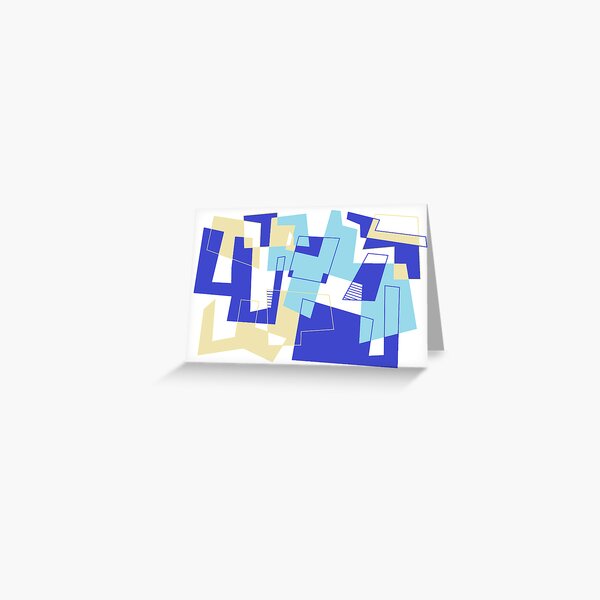 Fun With Shapes! Greeting Card