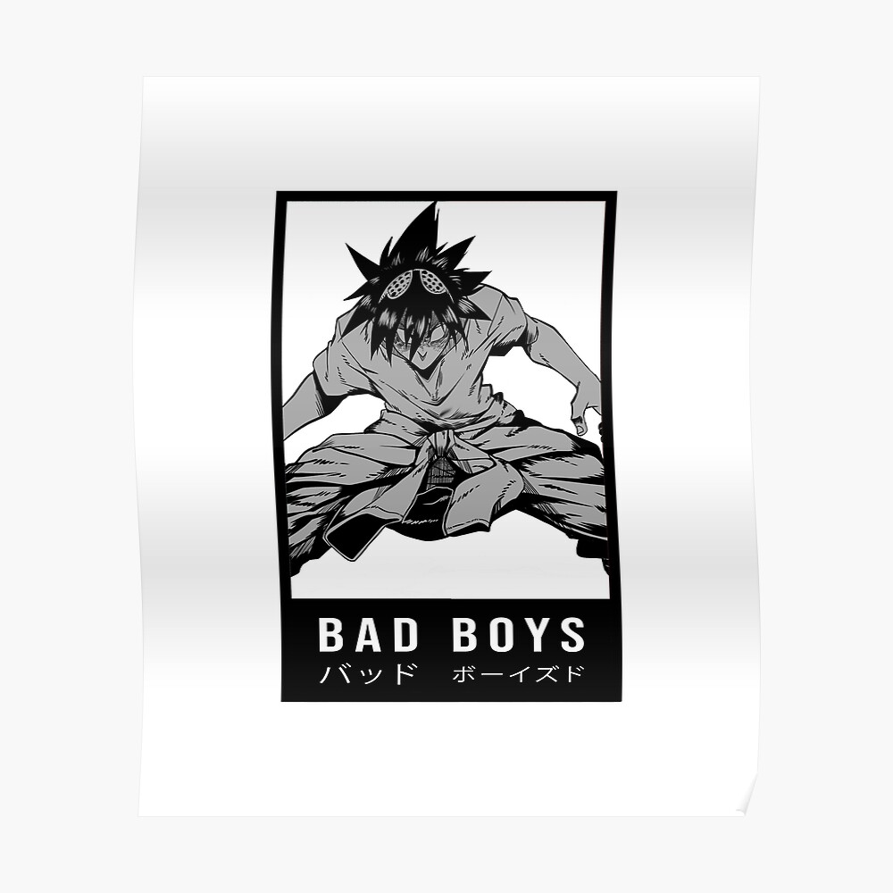 Mori Jin The God Of Highschool Anime Bad Boys Poster By Shop4fun Redbubble