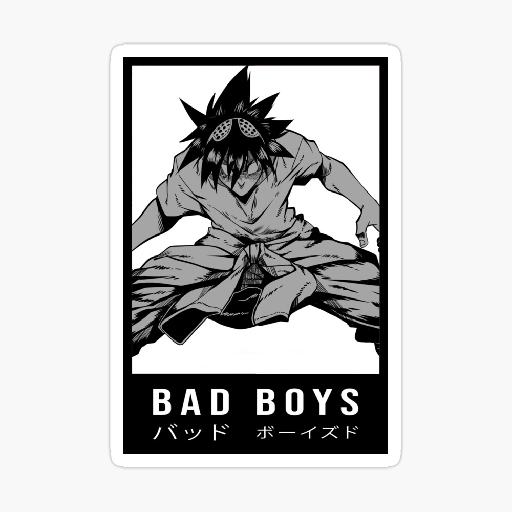 Mori Jin The God Of Highschool Anime Bad Boys Poster By Shop4fun Redbubble