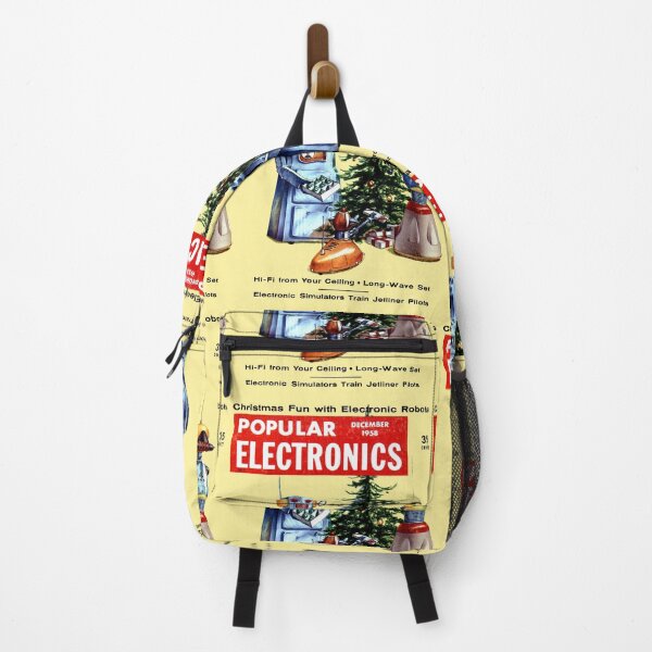 Item preview, POPULAR ELECTRONICS - CHRISTMAS ROBOT MAGAZINE COVER designed and sold by ThrowbackAds.