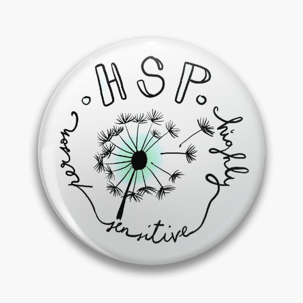 Item preview, HSP - Highly Sensitive Person - Dandelion designed and sold by Rita Cuppari.