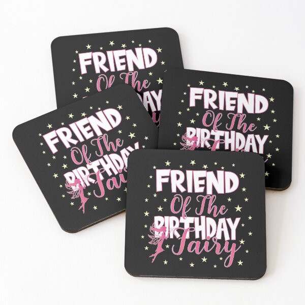 Item preview, Friend Of The Birthday Fairy Princess Girl Party print designed and sold by Grabitees.