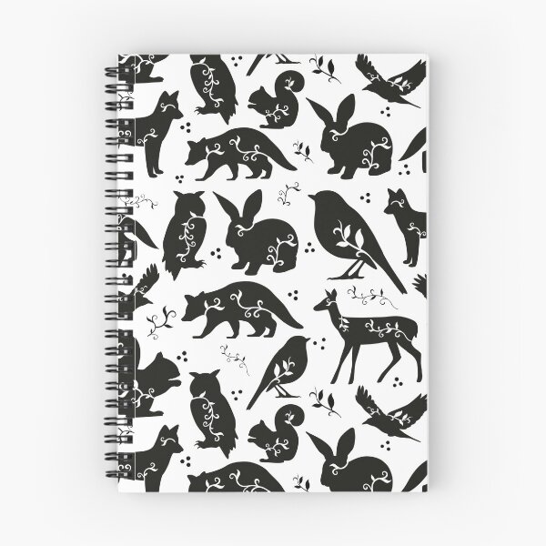 Item preview, Forest Animal Silhouettes designed and sold by ByJenniLee.