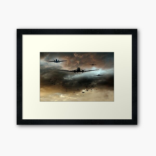 Harrier Jump Jet RAF Plane Canvas Wall Art Picture Print Christmas Framed Gift 