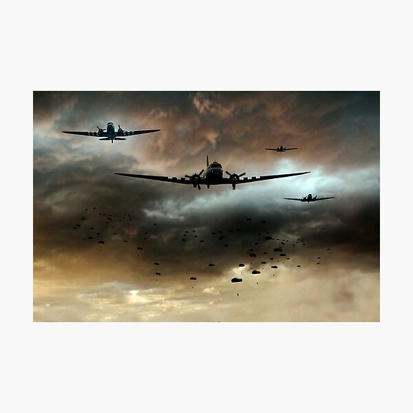 Normandy Invasion Photographic Print