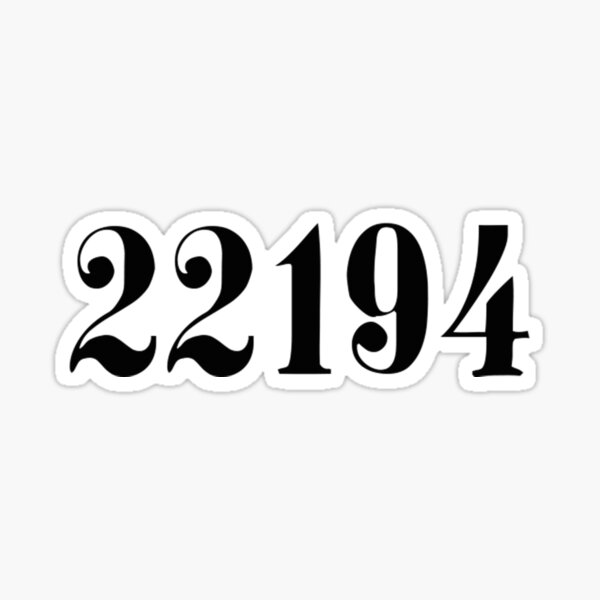 Code numérique normand (22194) Sticker