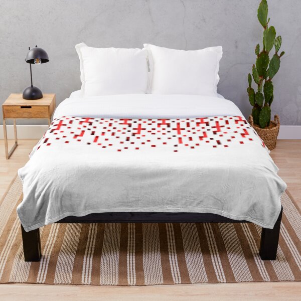 Item preview, Diseño estampado de matriz roja y blanca designed and sold by DFLC Prints.