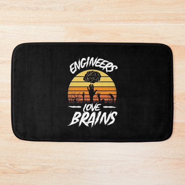 Item preview, ENGINEERS LOVE BRAINS FUNNY HALLOWEEN GIFT designed and sold by TheFirstOne.