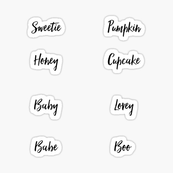 Aperçu de l'œuvre Autocollants de conversation douce créée et vendue par VibesByLia.