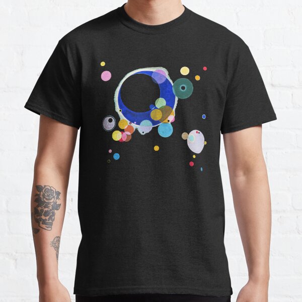 Kandinsky Several Circles, 1926 Artwork Reproduction, Design for Posters, Prints, Tshirts, Men, Women, Kids, Youth Classic T-Shirt