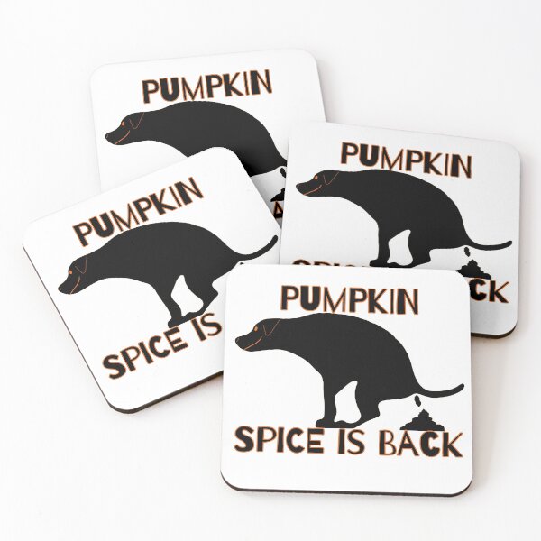 Item preview, Pumpkin Spice Pooping Dog designed and sold by Willyboy16.