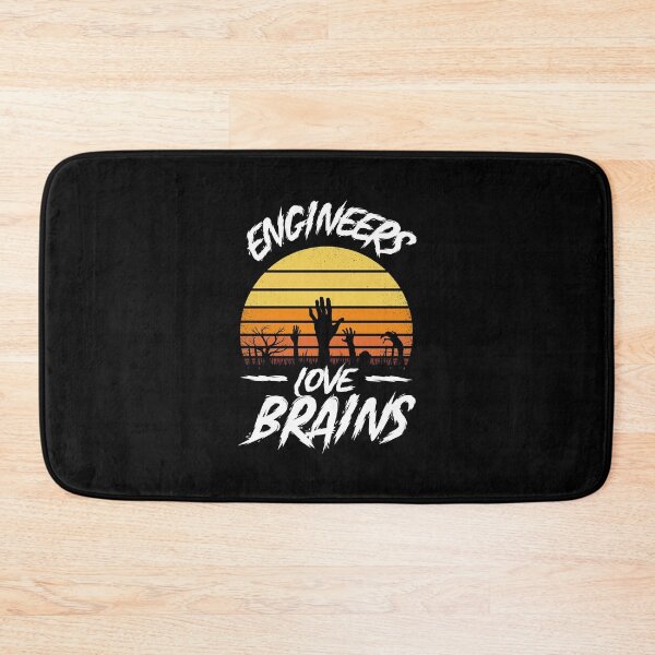 Item preview, ENGINEERS LOVE BRAINS, FUNNY HALLOWEEN GIFT designed and sold by TheFirstOne.