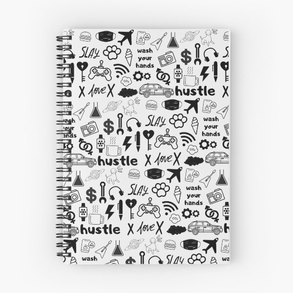 Item preview, Cute fancy doodle art - Full pattern doodle 2 designed and sold by Praj-store.