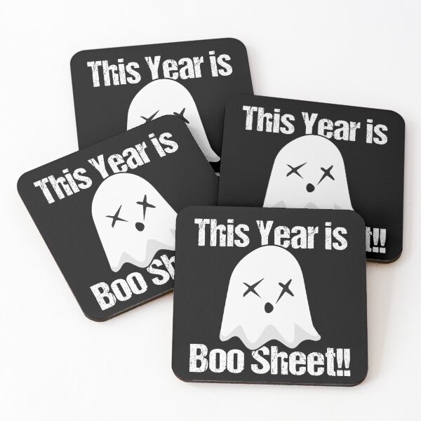 Item preview, This Year Is Boo Sheet Funny Ghost Boo Halloween 2020 designed and sold by A7med-Design.