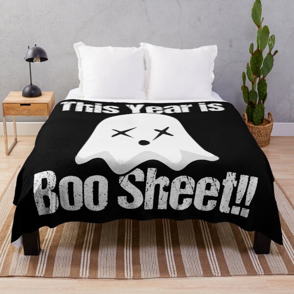 Item preview, This Year Is Boo Sheet Funny Ghost Boo Halloween 2020 designed and sold by A7med-Design.