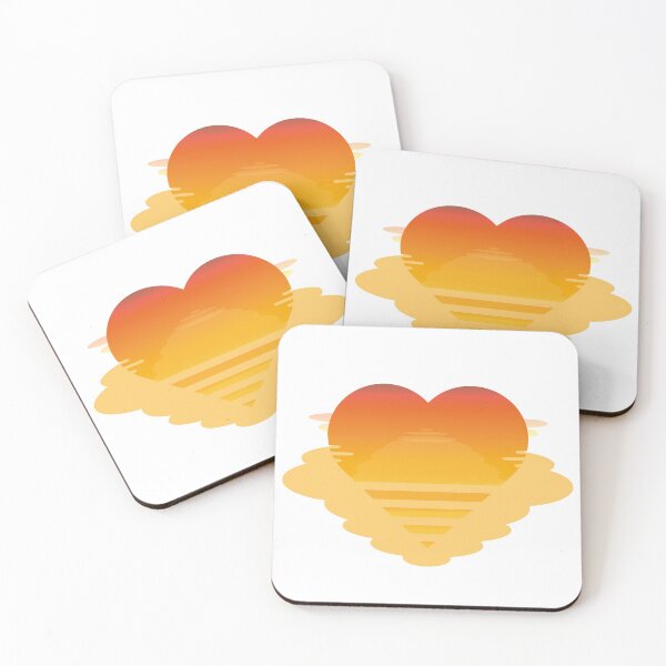 Item preview, Sunset Heart designed and sold by TokkiJess.