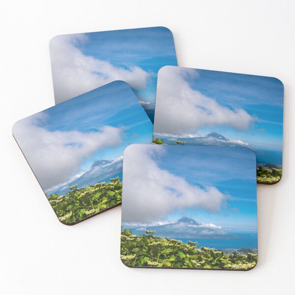 Item preview, View to Pico, Azores, Portugal designed and sold by SunnyPortugal.