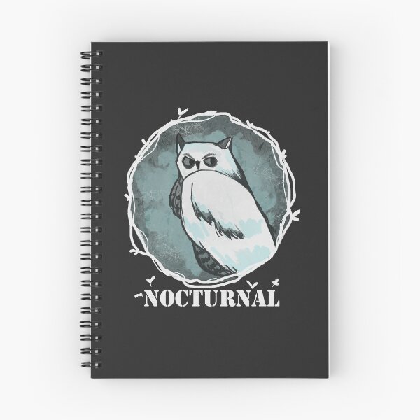 Item preview, Nocturnal Gothic/Spooky White Owl designed and sold by Neroaida.