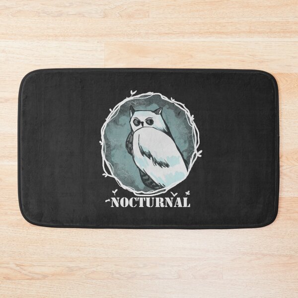 Item preview, Nocturnal Gothic/Spooky White Owl designed and sold by Neroaida.