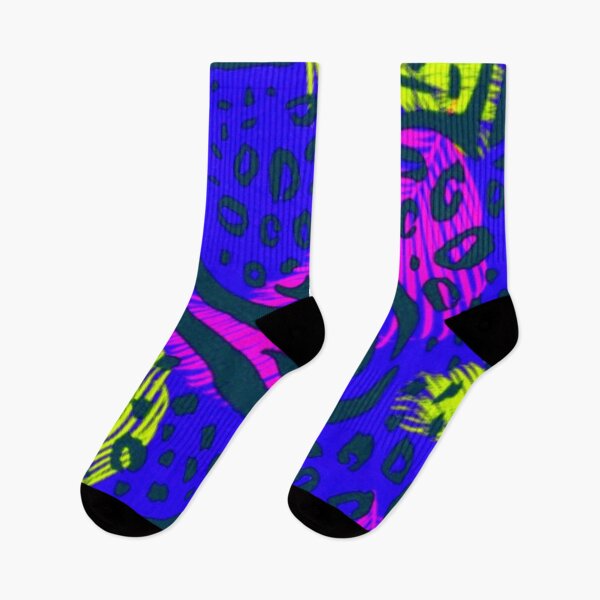 Item preview, Colorful Abstract Animal Print Pattern in Blue Pink and Green designed and sold by Paulele.